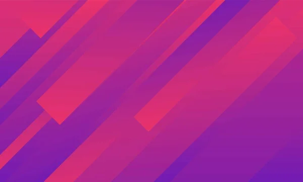 カラフルな幾何学的背景正方形の動的形状組成紫とピンクのベクトルデザイン — ストックベクタ