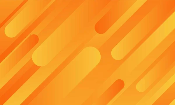 Résumé Orange Jaune Fond Vectoriel Design — Image vectorielle