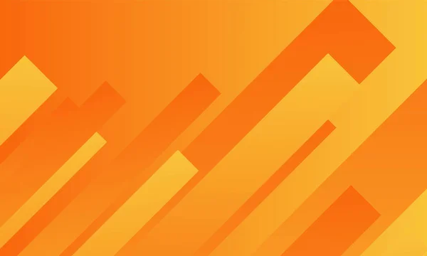 Abstraktes Orange Gelb Hintergrundvektordesign — Stockvektor
