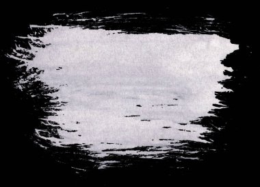 izole edilmiş mürekkep fırçası sanatsal tasarım ögesi, kaba leke ve leke