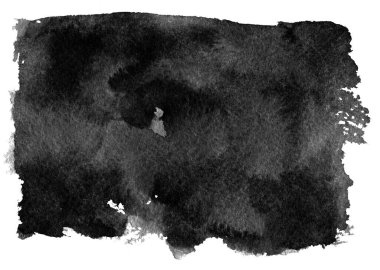 Mürekkep geometrik şekli. Fırça darbeleri. Doku fırçaları ve modern grunge fırça çizgileri. Çerçeve tasarımı için mürekkep fırçası sanatsal tasarım öğesi. İzole öge.