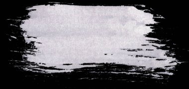izole edilmiş mürekkep fırçası sanatsal tasarım ögesi, kaba leke ve leke