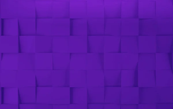 Fondo Abstracto Púrpura Con Cubos — Foto de Stock