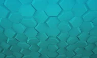 mavi soyut bal peteği arkaplanı şekillendirir, kopyalama alanı için doku 