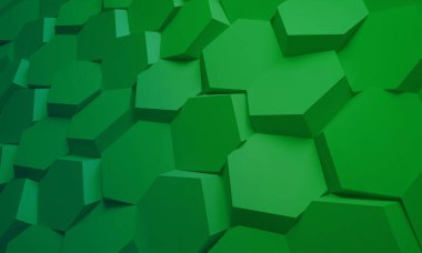 yeşil soyut arkaplan, bal peteği kopyalama alanı için dokuyu şekillendirir 