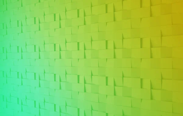 Zelené Abstraktní Pozadí Kostkami — Stock fotografie