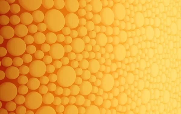 Abstract Yellow Circles Background Texture Copy Space — Stock Photo, Image