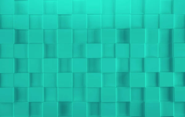 Abstract Blue Cubes Background Texture Copy Space — Stock Photo, Image