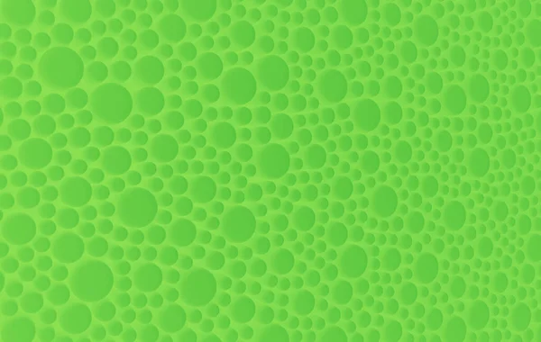 Grüne Abstrakte Runde Blasen Hintergrundtextur Für Kopierraum — Stockfoto
