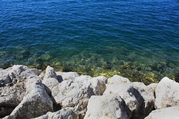 Steine am Strand — Stockfoto