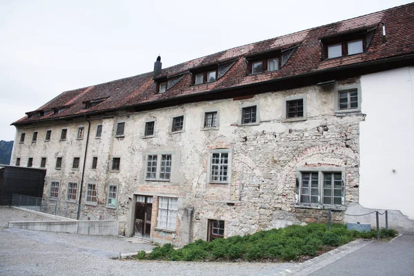 Edificio Del Monastero Schwyz Svizzera — Foto Stock