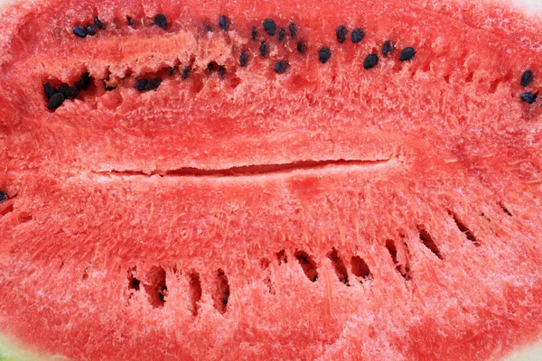 Röd vattenmelon bakgrund — Stockfoto