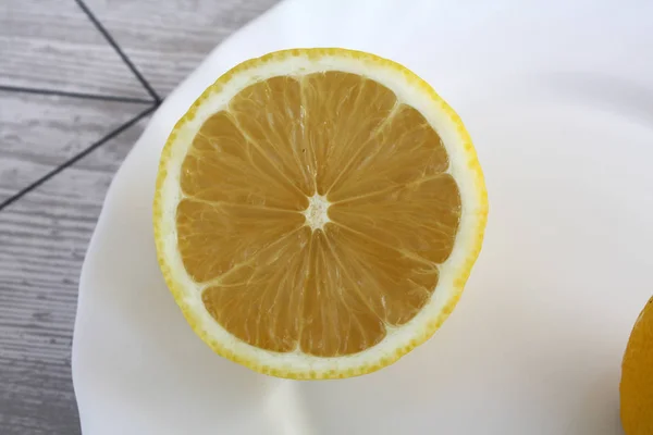 Limón Plato — Foto de Stock