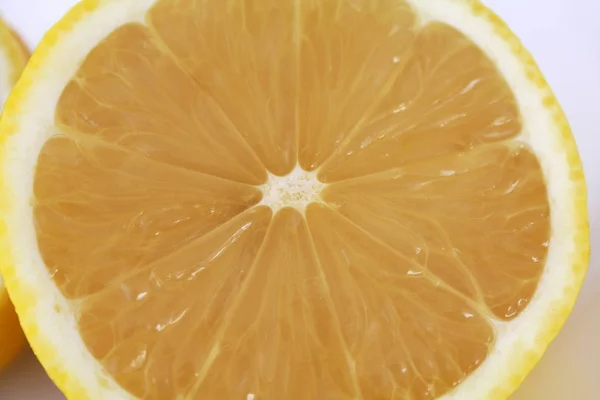 Macro limón fresco — Foto de Stock