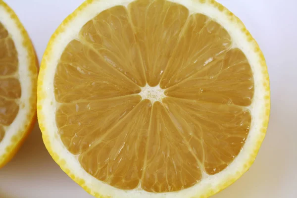 Macro limón fresco — Foto de Stock