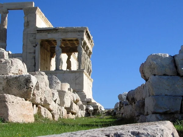 Antiche rovine Acropoli — Foto Stock