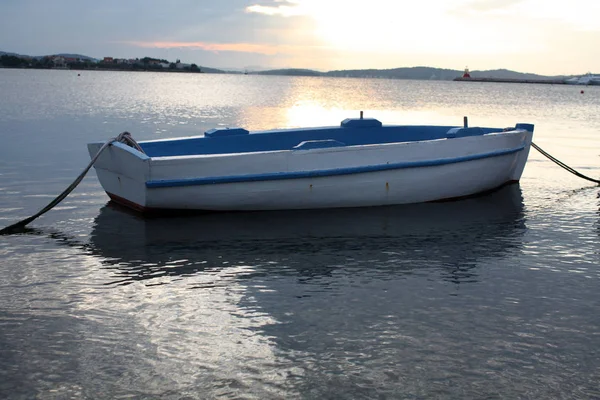 Лодка Задаре Хорватия — стоковое фото