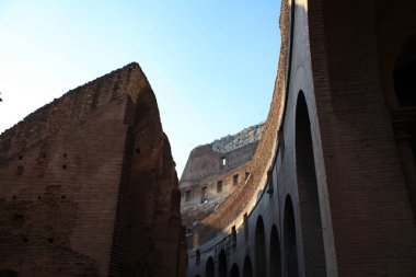 Colosseum gündüz Rom İtalya