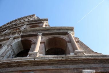 Colosseum gündüz Rom İtalya