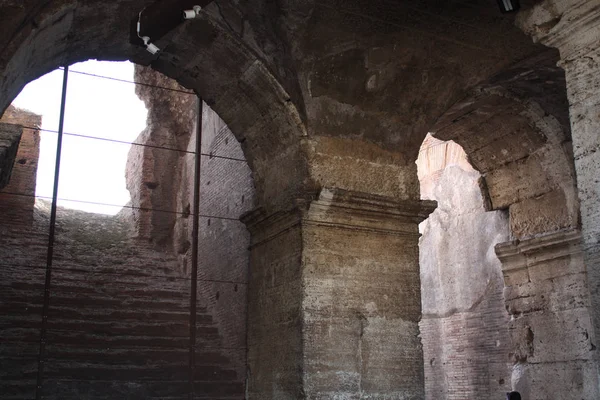 Coliseo Rom Italia Tiempo Del Día — Foto de Stock