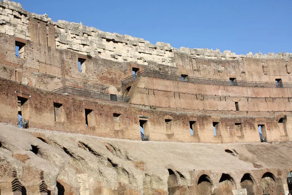 Colosseum Gündüz Rom Talya — Stok fotoğraf