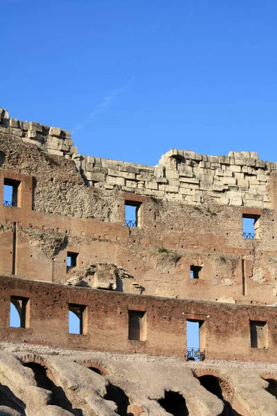 Koloseum Řím Itálie Den Čas — Stock fotografie