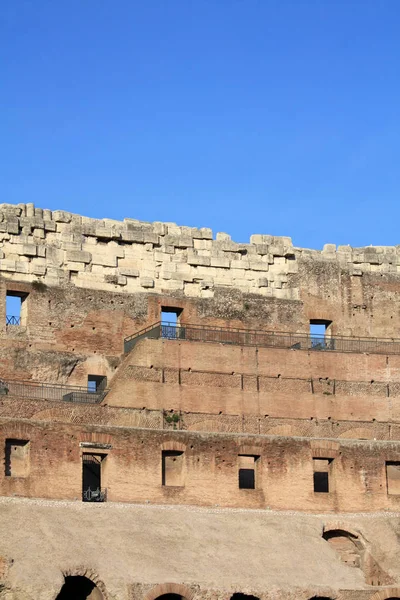 Koloseum Rzym Włochy Czas Dnia — Zdjęcie stockowe