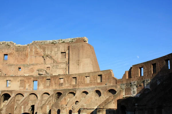 Koloseum Řím Itálie Den Čas — Stock fotografie