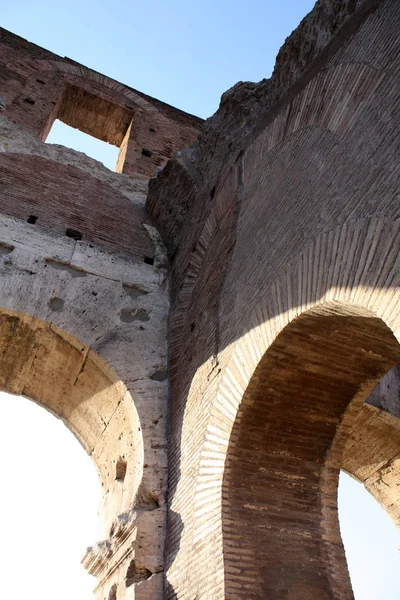 Coliseu Roma Itália Hora Dia — Fotografia de Stock