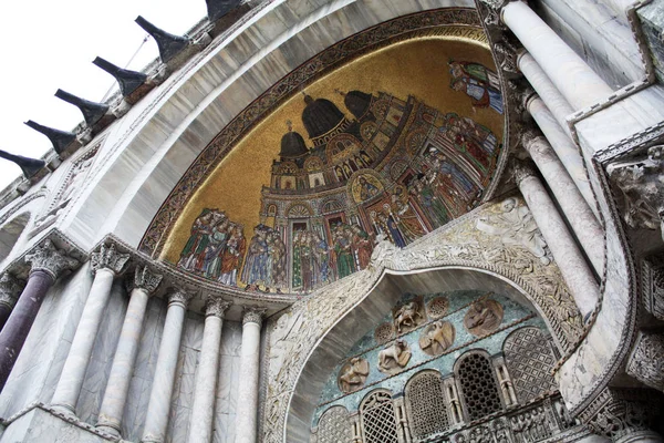 Catedral Basílica São Marcos Veneza — Fotografia de Stock