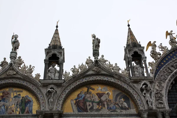 Catedral San Marcos Plaza Venecia Italia —  Fotos de Stock