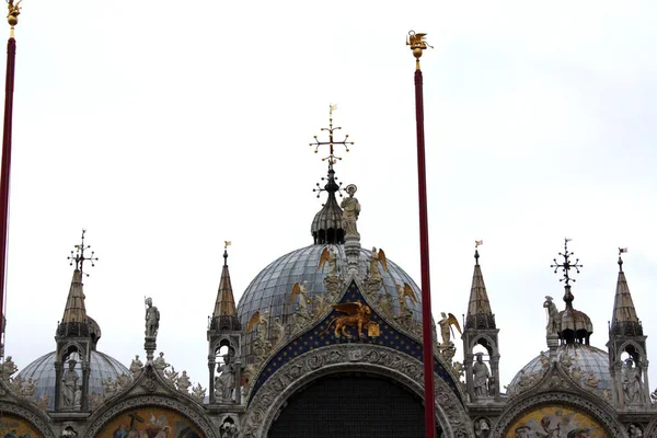 Catedral San Marcos Plaza Venecia Italia —  Fotos de Stock