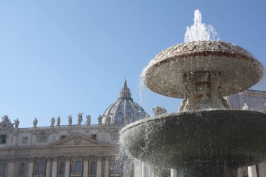 Çeşme St. Peter's Bazilikası Vatikan Şehri