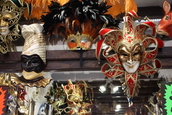 Venetian Ansiktsmask Italien — Stockfoto