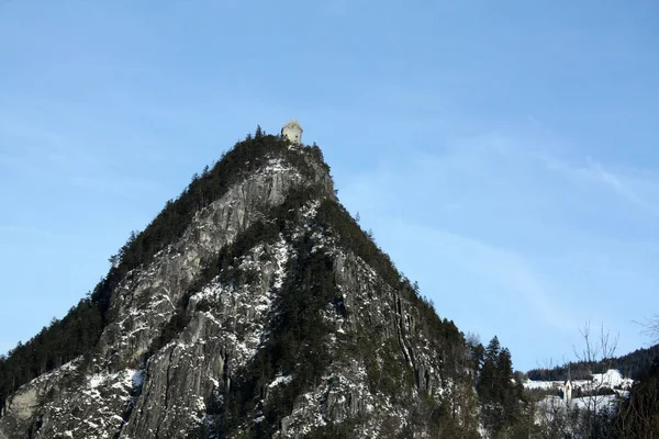 Kastély Osztrák Alpokban — Stock Fotó