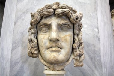 Medusa başı, Braccio Nuovo kanat, Vatikan Müzesi, İtalya, Roma.