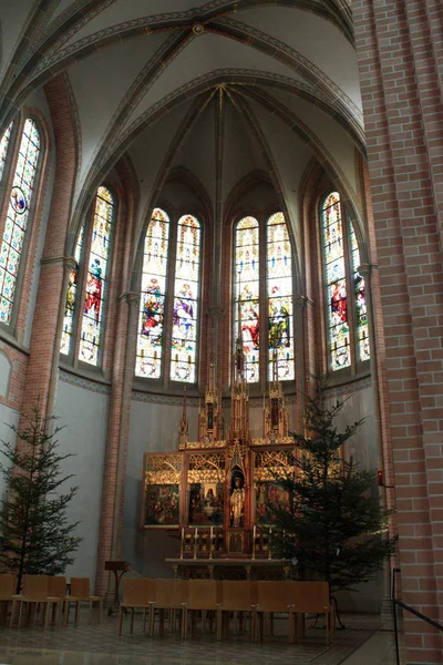 ブレゲンツ オーストリア 2018 ブレゲンツ ヘルツ イエズ教会の教会 建築家ジョセフ ケード ゴシック様式に メートルの高さに達する — ストック写真