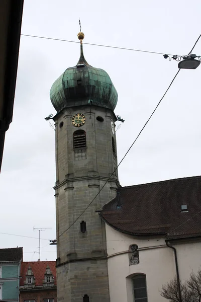 George Hilary Kaple Bregenz Rakousko 2018 Rathaus Náměstí Nedaleko Kaple — Stock fotografie