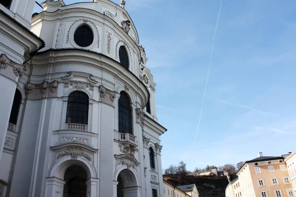Salzburgo 2018 Catedral Salzburgo Austria Monumentos Arquitectónicos Barrocos Salzburgo — Foto de Stock