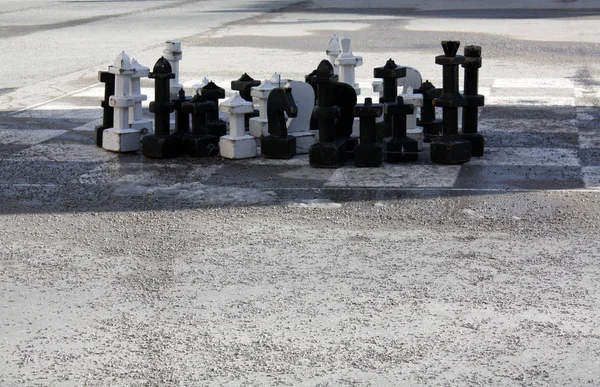 Échecs Sur Place Salzbourg — Photo