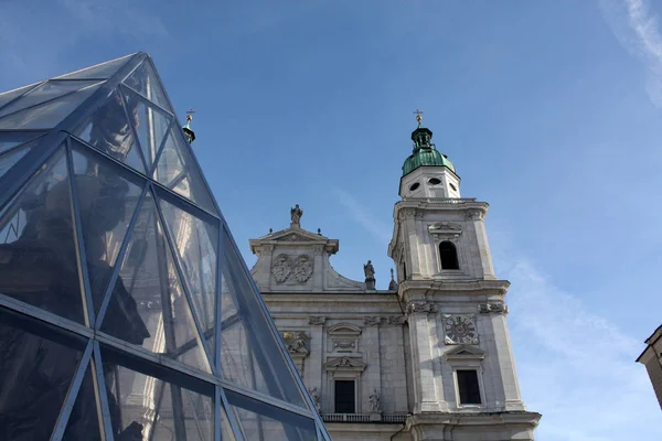 Catedral Salzburgo Saint Rupert Saint Vergilius — Fotografia de Stock