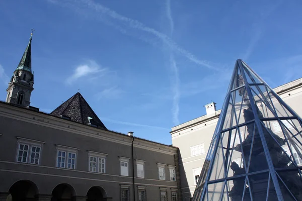 Catedral Salzburgo Saint Rupert Saint Vergilius — Fotografia de Stock