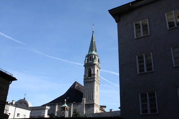 Salzburg Austria 2018 Church City — Stock Photo, Image