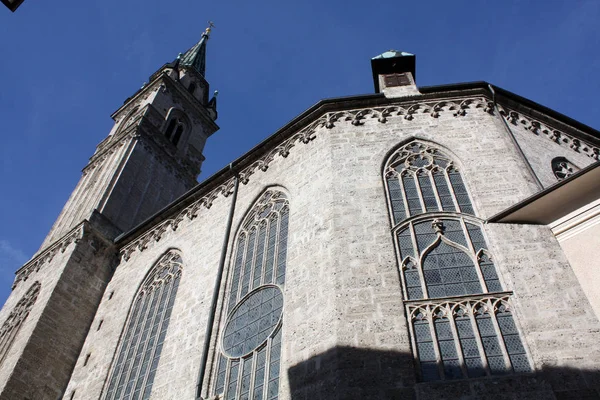 Зальцбург Австрия 2018 Церковь Святого Блаженного Гора Монтберг Австрии Европа — стоковое фото