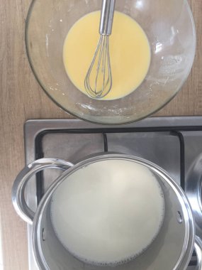 mutfak pişirme krem