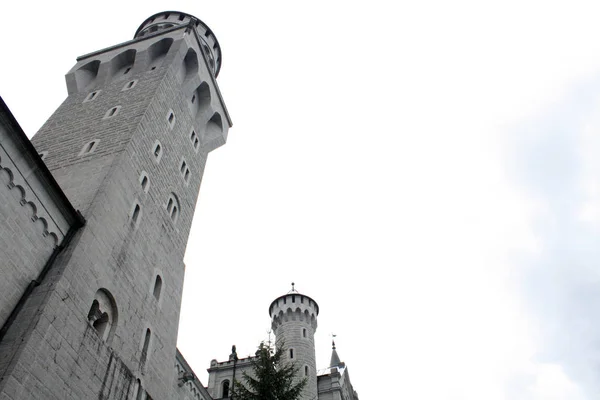 Castillo Neuschwanstein Alemania Patrimonio Humanidad Unesco Castillos Ludwig Princesa Sissi — Foto de Stock