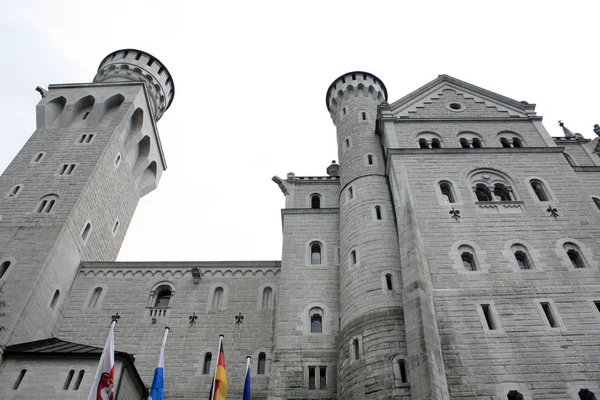 Castillo Neuschwanstein Alemania Patrimonio Humanidad Unesco Castillos Ludwig Princesa Sissi — Foto de Stock