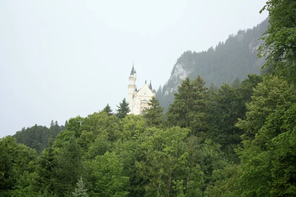 Castillo Neuschwanstein Alemania Patrimonio Humanidad Unesco Castillos Ludwig Princesa Sissi — Foto de Stock