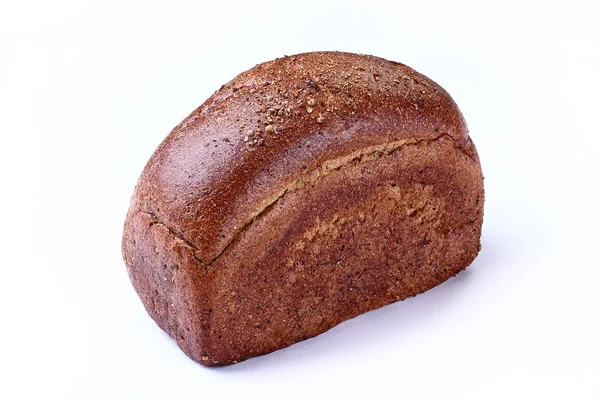 俄罗斯面包孤立的白色背景 — 图库照片