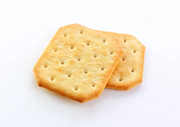 Pastelaria, biscoito, biscoitos isolado fundo branco — Fotografia de Stock